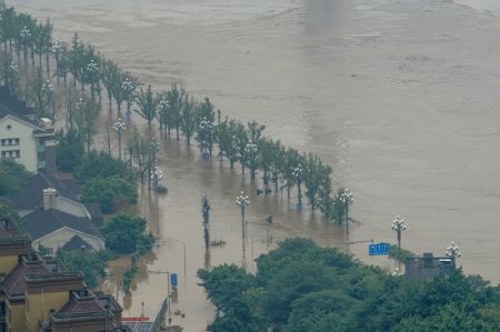 (miniature) Photo d'une zone inondée de la rue Nanbin