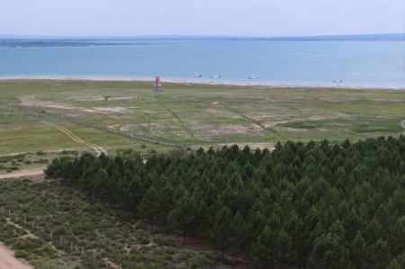 (miniature) Vue de la réserve naturelle nationale de Hongjiannao