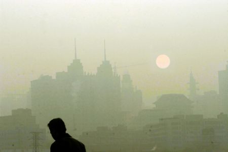 (miniature) pollution Lanzhou