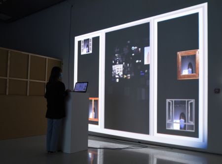 (miniature) Une oeuvre présentée lors de l'édition 2020 du Salon asiatique de l'art numérique à Beijing