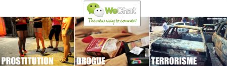 (miniature) WeChat : prostitution, drogue et terrorisme