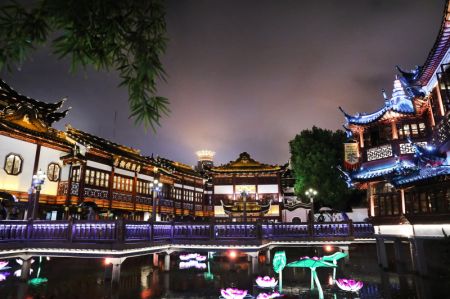(miniature) Vue nocturne du jardin Yuyuan