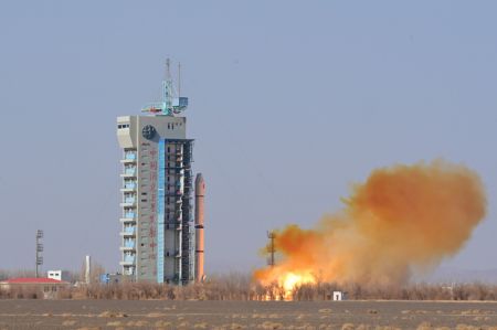 (miniature) Un nouveau satellite de télédétection est lancé par une fusée porteuse Longue Marche-2C depuis le Centre de lancement de satellites de Jiuquan