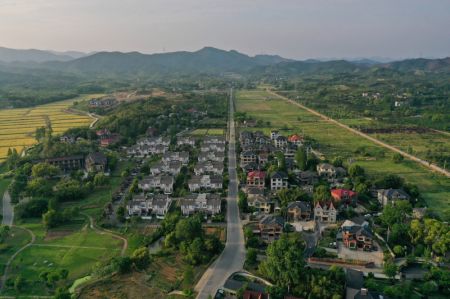 (miniature) Vue aérienne du village de Gaofeng
