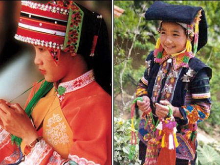 (miniature) Costumes du groupe ethnique Yi