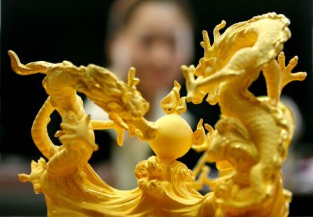 (miniature) dragons en or