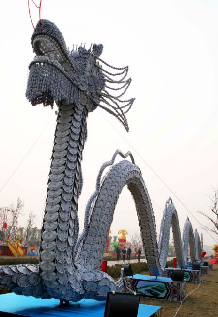 (miniature) statue de dragon de 30m