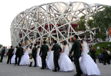 (miniature) mariage en masse