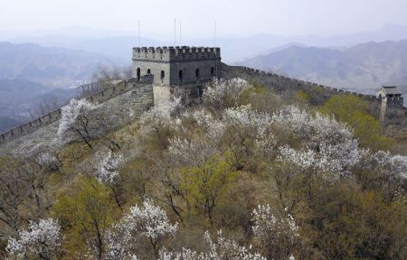 (miniature) La section de Mutianyu de la Grande Muraille de Chine