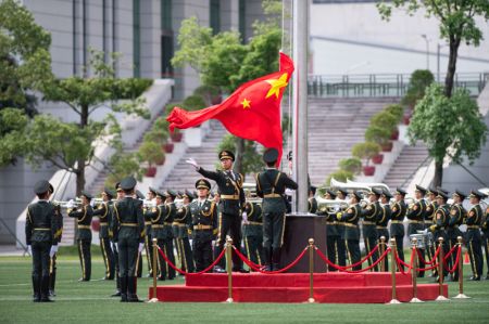 (miniature) Des soldats de la garnison de l'Armée populaire de Libération (APL) de Chine