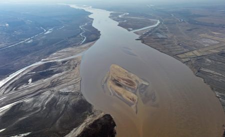 (miniature) Vue aérienne du fleuve Yangtsé