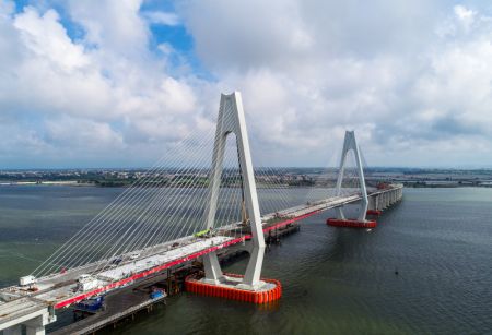 (miniature) Chantier du grand pont de Luzhou