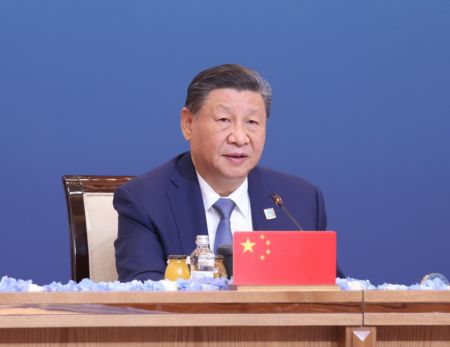 (miniature) Le président chinois Xi Jinping participe à la réunion élargie de l'Organisation de coopération de Shanghai (OCS)
