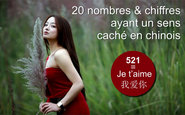 20 nombres et chiffres ayant un sens cach en chinois