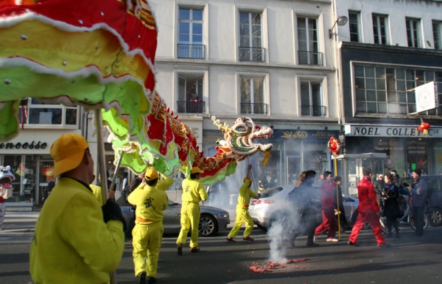 Date officielle du Nouvel an chinois 2015  Paris (Marais)