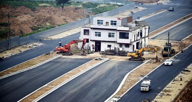 Chine insolite : 10 "maisons clou" qui ont rsist  l'expropriation