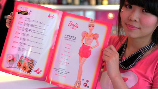 Le 1er restaurant Barbie au monde  Taipei