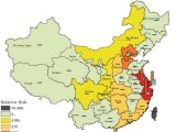 Une carte de Chine prdit l'volution du H7N9