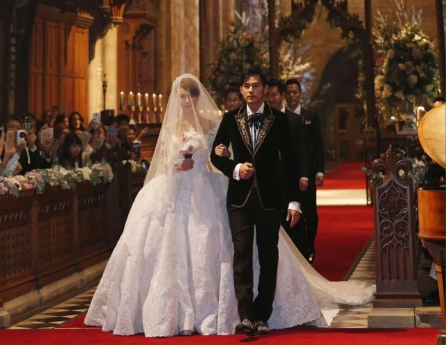 Photos du mariage de Jay Chou et de Hannah Quinlivan