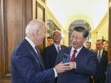 Photos : Xi et Biden partagent un moment de nostalgie avant le banquet