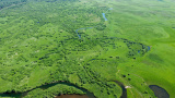 Photos Chine : paysage d'une zone humide en Mongolie intrieure