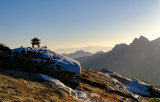 Photos Chine : paysage enneig du mont Huashan