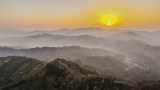 Photos Chine : paysage matinal de la Grande Muraille au Hebei