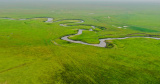 Photo Chine : paysage de prairie en Mongolie intrieure