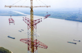 Photos Chine : projet de transmission d'�lectricit� ouest-est � Tongling dans l'Anhui