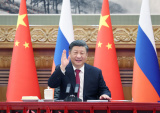Photos : Xi Jinping rencontre Vladimir Poutine par liaison vid�o