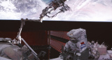 Photos : Premi�res activit�s extrav�hiculaires des ta�konautes de Shenzhou-15