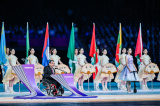 Photos Chine : crmonie d'ouverture des 4es Jeux paralympiques asiatiques