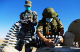 Photos : Pr�paration d'un exercice militaire conjoint Chine-Russie