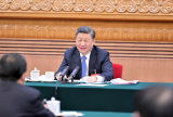 Photos : (Deux Sessions) Xi Jinping participe � la d�lib�ration de la d�l�gation de la r�gion autonome de Mongolie int�rieure