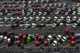 Photos Chine : reprise de la production d'un constructeur de camions aprs le Nouvel An chinois