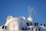 Photos Chine : exposition de sculptures sur neige � Harbin