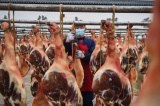 Photos Chine : production de jambons � Jinhua