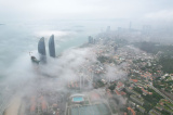 Photos : Brouillard d'advection dans le sud-est de la Chine