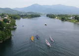 Photos Chine : course de bateaux-dragon dans l'Anhui