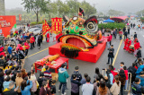 Photos Chine : danse du lion au Guangdong