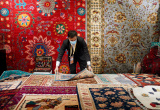 Photos : (CIIE) Tapis de laine artisanaux afghans