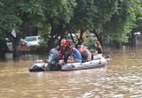 Photos Chine : sauvetage  la suite des inondations au Guangxi