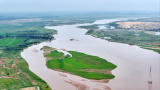 Photos Chine : une section du fleuve Jaune au Ningxia