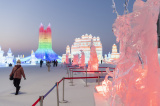 Photos Chine : concours de sculptures sur glace  Harbin