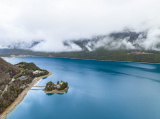 Photos Chine : paysage du lac Basum au Tibet