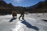 Photos Chine : patrouille des frontires au Xinjiang