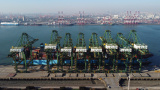 Photos Chine : nouveau record annuel de dbit de conteneurs du port de Tianjin