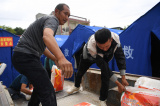 Photos Chine : �vacuations post-catastrophes au Gansu