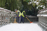 Photos Chine : chutes de neige au Shandong