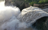 Photos Chine : lcher d'eau depuis le rservoir de Liujiaxia au Gansu